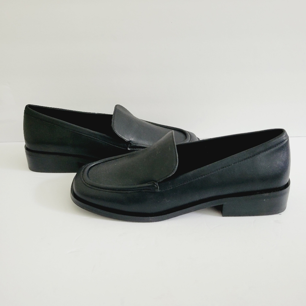 Open Edit Black Loafer Shoes Size 7.5 - Picture 3 of 6